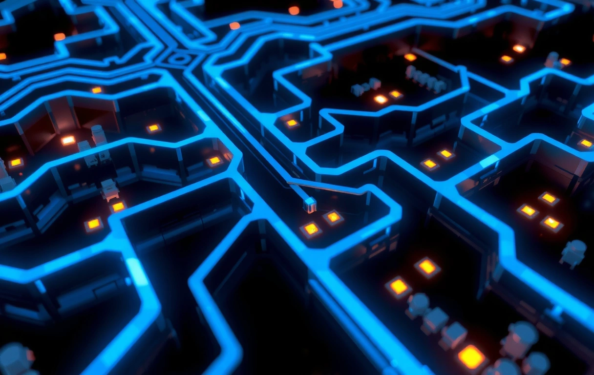 Schemat sieci energetycznej