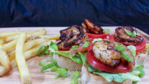 Blackened Shrimp Po Boy Bites Recipe