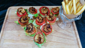 Blackened Shrimp Po Boy Bites Recipe