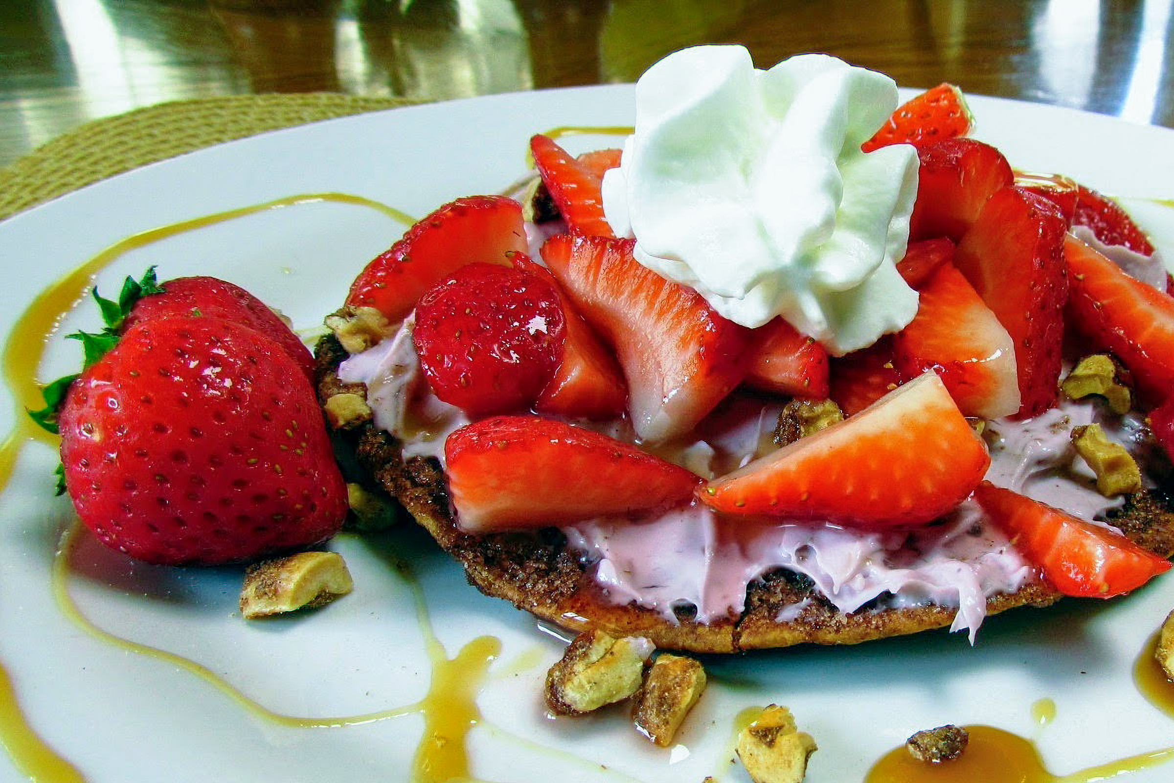 Dessert Tostada Recipe
